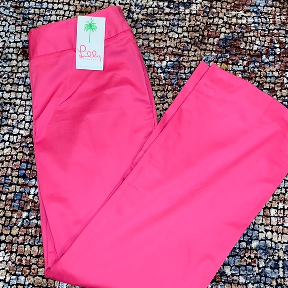 Lilly Pulitzer Pants - NWT Pink Lilly Pulitzer Palm Beach Lola Pants